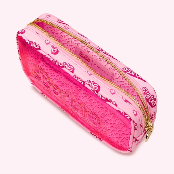 Stoney Clover Lane SCL Barbie Land Clear Front Small Pouch Embossing Sold Out - Picture 6 of 6